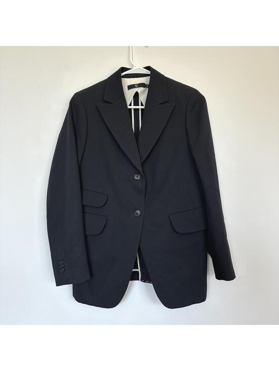 Uniqlo Jackets & Blazers - UNIQLO +J Jil Sander Wool Blazer Black Women's S Tailored Minimalist Chic